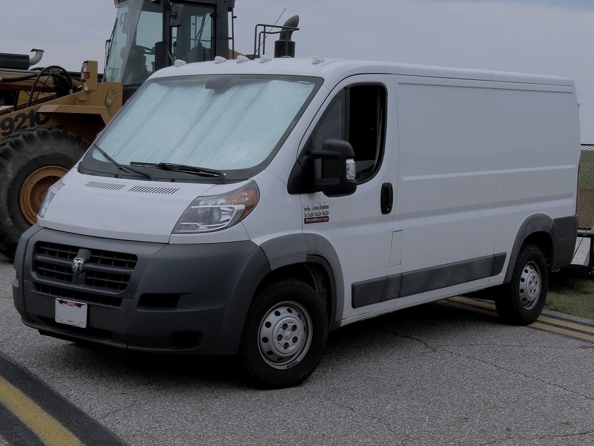2024 RAM ProMaster in black — Executive Vans chauffeur vehicle seating 12 passengers